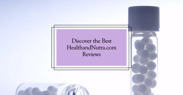 A comprehensive healthandnutra. Com review: unveiling the shopping experience