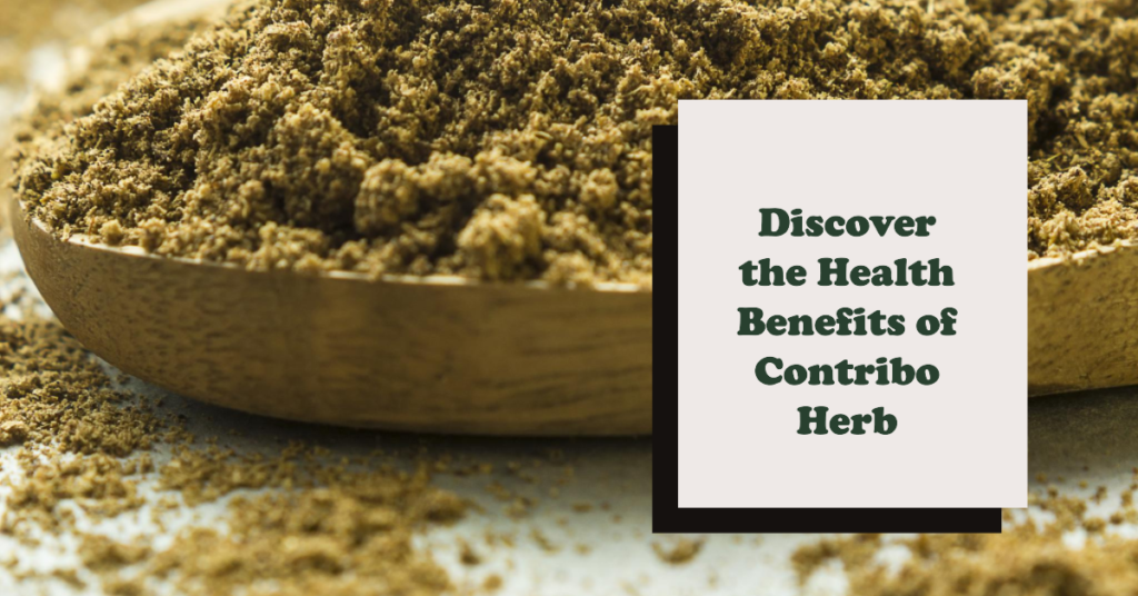 Contribo Herb Health Benefits Nutra Reviews