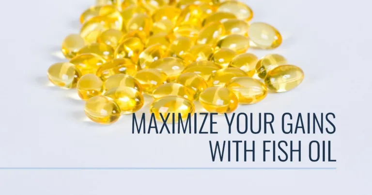 Fish oil- top benefits it has for bodybuilders