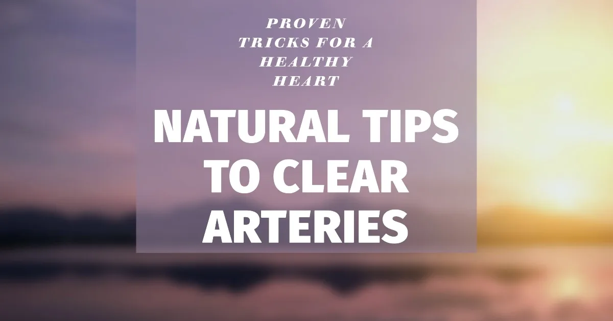 Clear arteries naturally