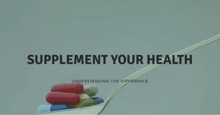 Difference between dietary supplement and food supplement